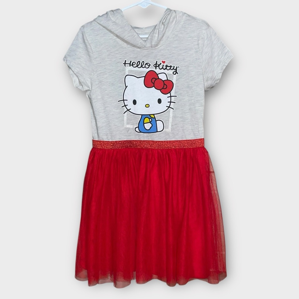 Hello Kitty Gray and Red Dress
